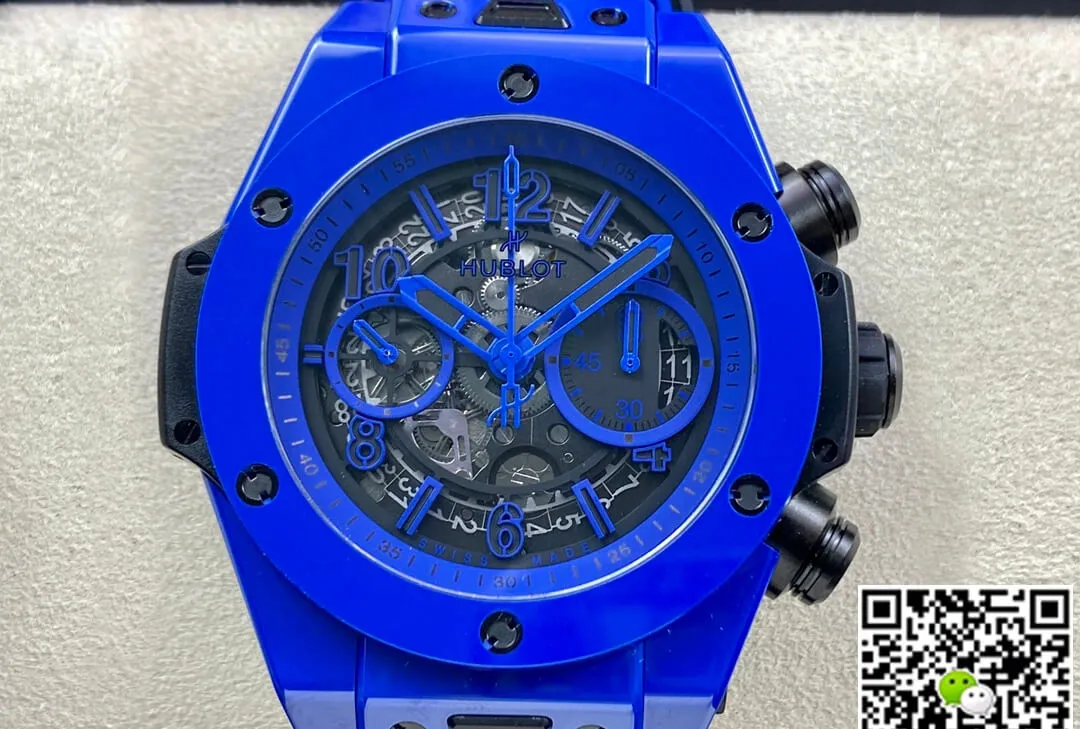 Hublot BIG BANG Unico 411.ES.5119.RX ZF Factory 1:1 Best Edition Replica Watch Blue Ceramic Case